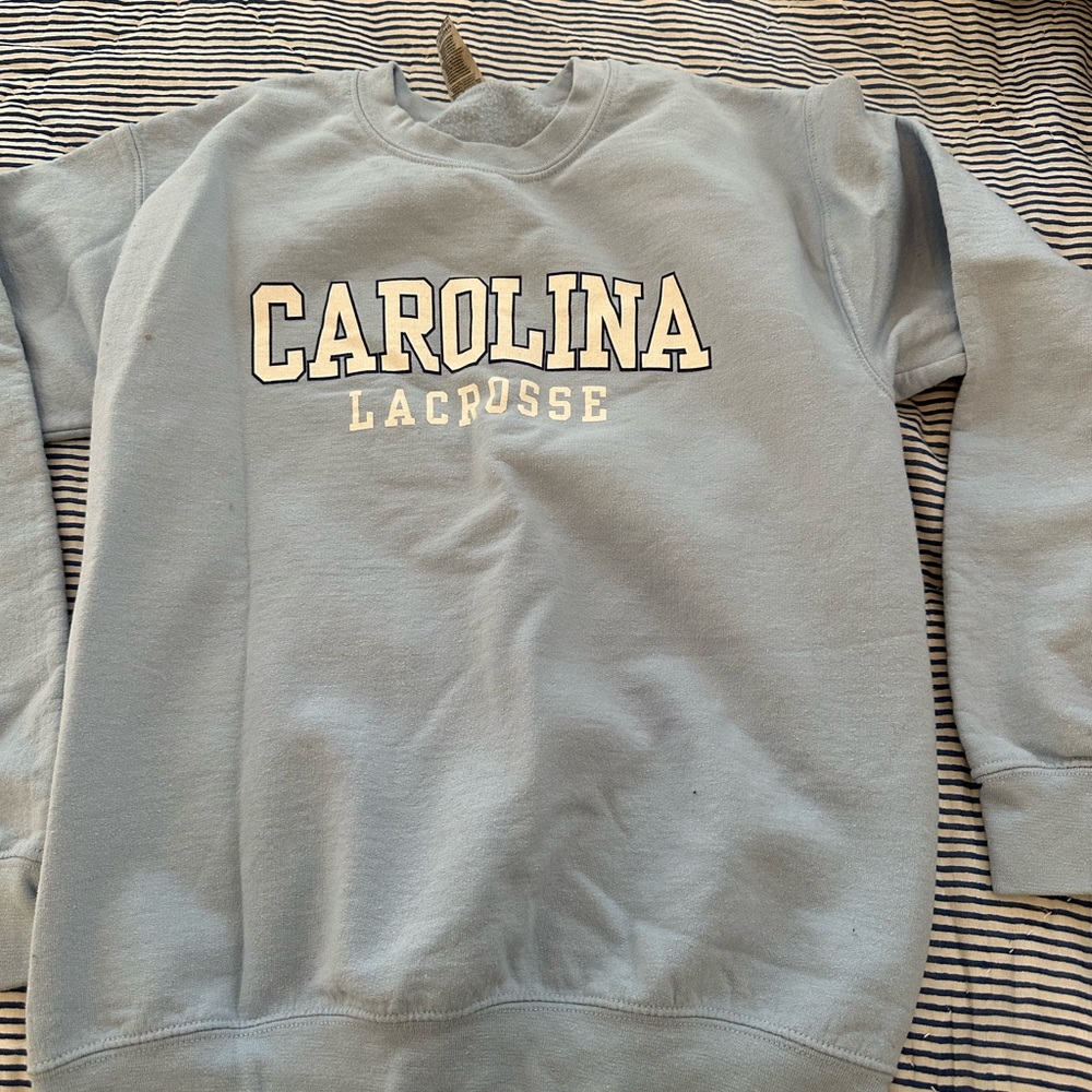 UNC lacrosse crewneck